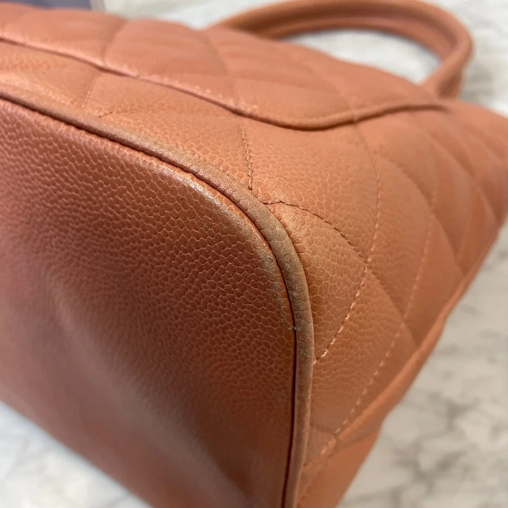 CHANEL tote crafted